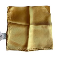 Nordstrom Silk Pocket Square Gold