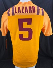 NEW Iowa State Cyclones 5 Allen Lazard Yellow Retro Brand Football Jersey Mens S