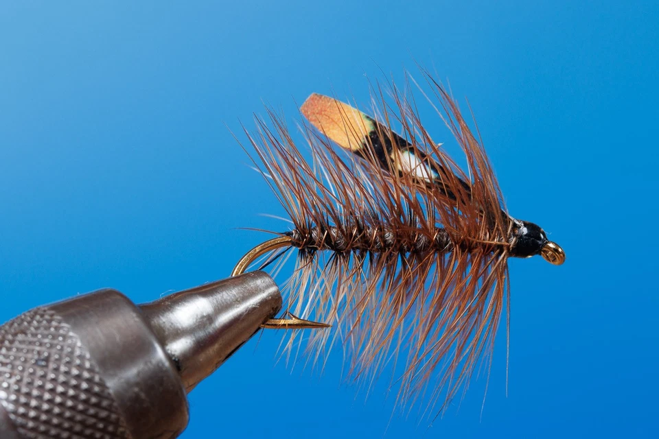 Fliegentom - Sortiment von 6 Holland Palmer Fliegen - Bild 4 von 4