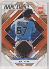 2020 Panini Elite Extra Edition Prospect Materials Orange 45/199 JJ Bleday 5m1