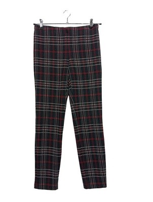 GERRY WEBER Karottenhose Damen Hose Gr. DE 36 schwarz-weiß-rot Casual-Look