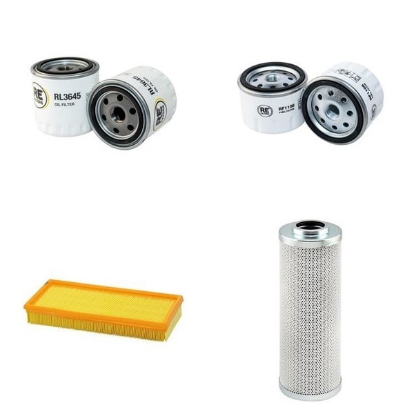 Filter Service Kit FüR Haulotte HA120 Px Mit Lombardini Ldw 1404 Motor YR2008-image