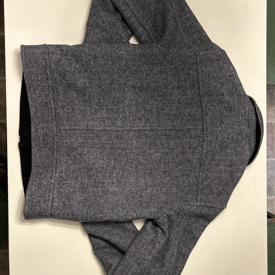 Men’s banana republic wool tweed herringbone jacket bomber XS coat Cropped - Image 3 of 4