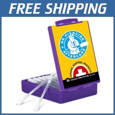 Skin-Friendly Piercing Cleansing Swabs - No-Rinse Formula