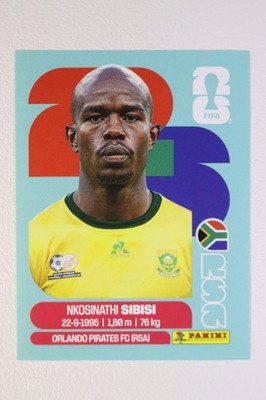 Panini World Cup 2026 Stickers - Nkosinathi Sibisi (RSA 10)