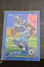 2011 Topps Chrome - Dez Bryant #91 Blue Refractor /199