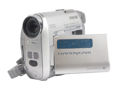 Sony DCR-HC30E PAL MiniDV Handycam Camcorder mit 2,5" LCD +Farbsucher +DV-IN/OUT - Bild 1 von 4
