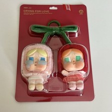 100 Auth Brand New Pop Mart CRYBABY Love You Cherry Much Keychain Charm