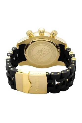 Invicta Hombre 0140 Sea Spider Collection Oro 18k Chapado en Iones y Negro Foto 3 de 4