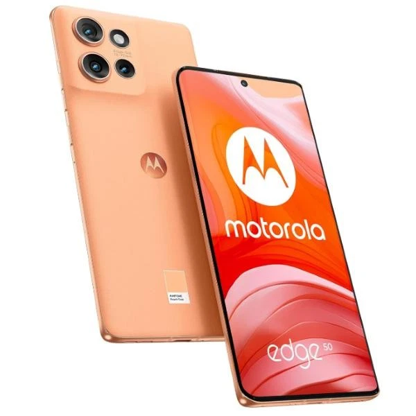 MOTOROLA EDGE 50 512GB 5G ANDROID DUAL SIM DISPLAY 6.67" 12GB RAM EU PEACH FUZZ