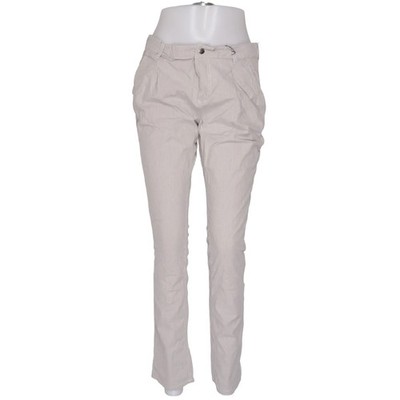 House of Lola, Chino, Größe: M, Beige, Baumwolle/Elasthan, Streifen, Damen #Ely