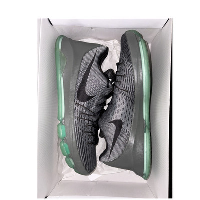 Nike KD 8 Men s Low Top Lace-Up Sneakers Gray/Black Green  Hunt s Hill Night 
