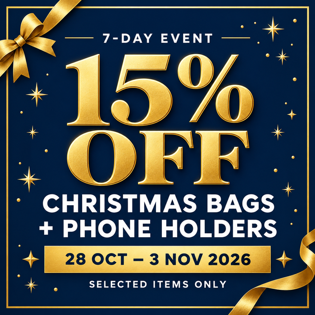 15% off: 28 Oct–3 Nov