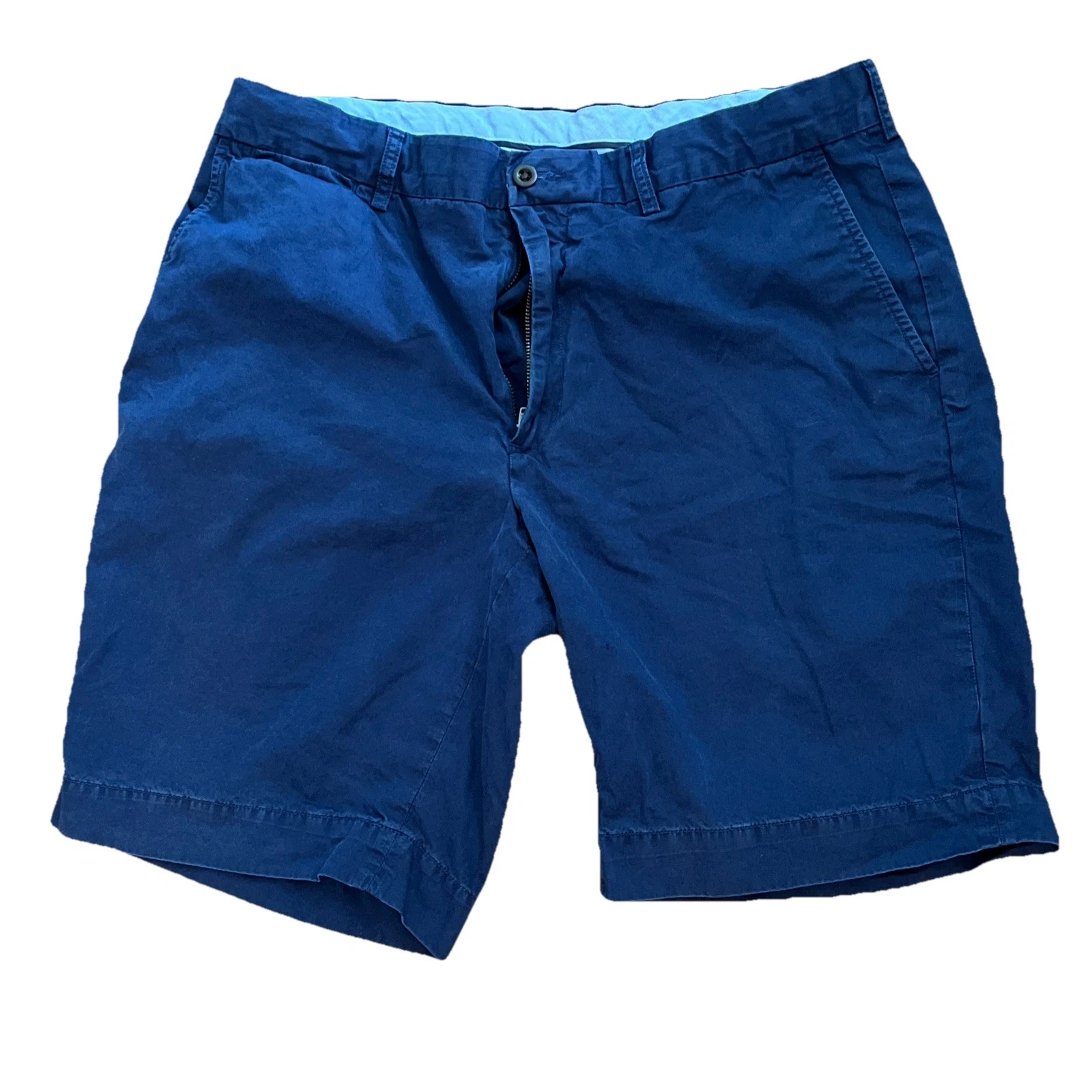 Polo Ralph Lauren Classic Fit Shorts Mens Size 34 Navy 9 Inch Inseam