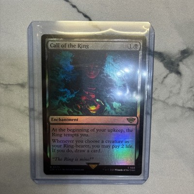 Call of the Ring Universes Beyond: the Lord of the Rings Foil