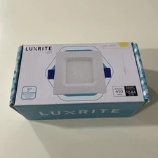 Luxrite Led Soft White 3” Mini Square Recessed Panel 7 Watt 450 Lumen 120 Volts