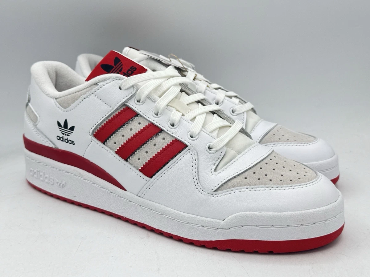 Adidas Forum 84 ADV Low White Black Scarlet for sale | eBay