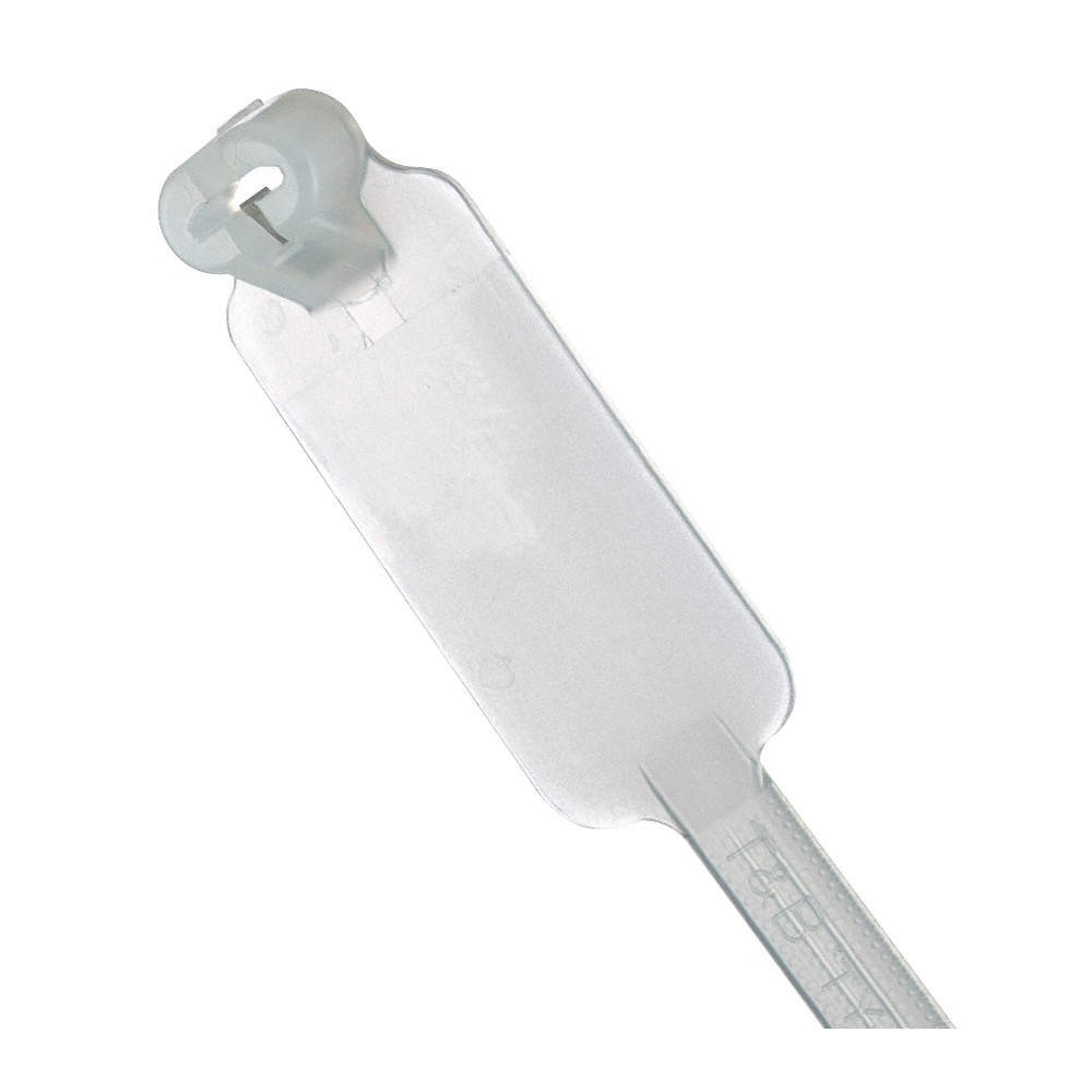 TY-RAP TY46M Cable Tie,w Tag,7.25 in,Ntrl,PK1000 1XFV7