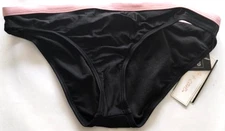 Salt & Cove Black/Pink Swim Bottoms Size M