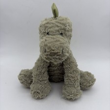 Jellycat Fuddlewuddle Dino Dinosaur Green Plush Stuffed Beanie Animal Toy