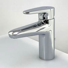 Moen M-Dura 9419F12 Commercial 1-Hole Bathroom Faucet DRAIN   Chrome READ