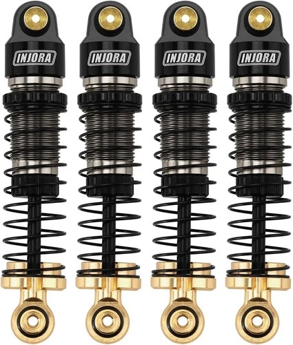 40Mm Big Bore Oil Shock Absorber for 1/24 SCX24 FCX24M Upgrade, 4.3G/Each(Black - Picture 1 of 2