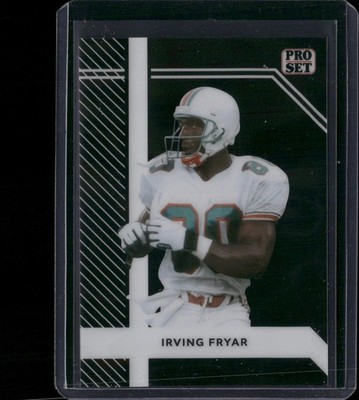 Irving Fryar 2024 Leaf Collective Multi Sport Blank Back Proof 1/1