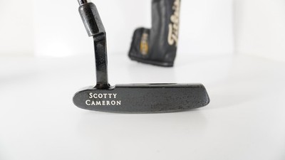 LH] Scotty Cameron Putter Classics model Gun Blue NEWPORT W/C 35