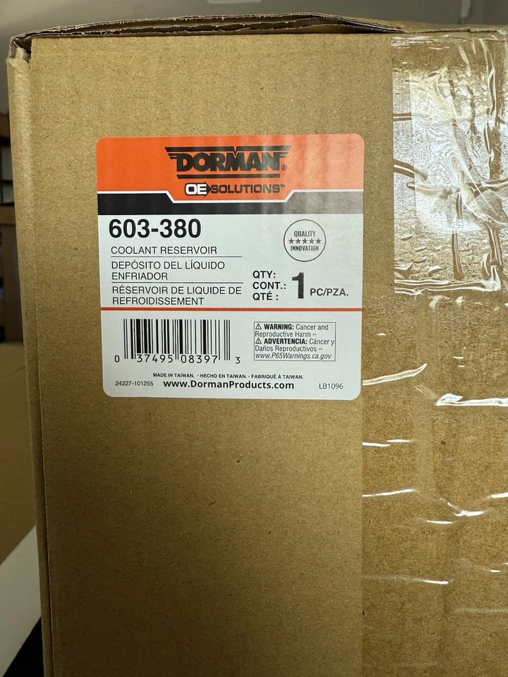 Depósito de refrigerante 603-380 para cargador Chrysler 300 Dodge Challenger 2011-2021 Foto 2 de 4