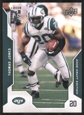 2008 Upper Deck Draft Edition #121 Thomas Jones New York Jets 35383