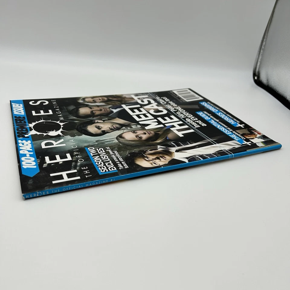 HEROES Premiere Issue 1 (Magazine, 2007) Full-Cast Interview, Hiro Timeline - Image 3 of 4