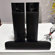 3 Sony 2-way Front speakers SS-TSB112 One Center speaker SS-CTB111