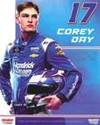 2025 COREY DAY “HENDRICK CARS CHEVROLET” #17 NASCAR XFINITY POSTCARD