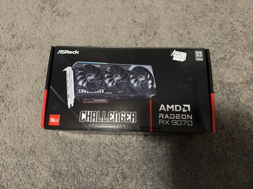 ASRock Radeon RX 9070 Challenger - Grafikkarte - PCI-Express (90-GA5NZZ-00UANF)