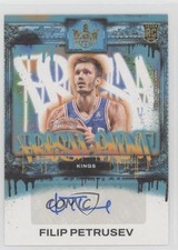 2023-24 Panini Court Kings Fresh Paint 76/125 Filip Petrusev #FP-FPE Auto 2r8