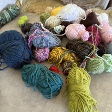 Job Lot of part used  wool plus yarns #81