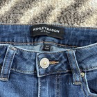 Ashley Mason Embroidered Flare Bell Bottom Festival Hippie Boho Jeans Sz 0/24 — photo 2