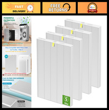 Filter S 1712-0096-00: 4 Pack HEPA Filters for Winix C545 - True HEPA Replacement, Part 1712-0096-00