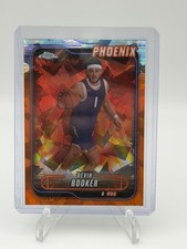 2024-25 Topps Chrome Sapphire Devin Booker #164  Orange /25 Color Match