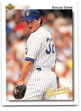 1992 Upper Deck Baseball Singles 401-600 NM-MT Complete Your Set