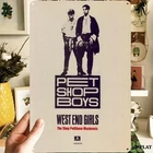 pet shop boys west end girls vintage retro metal tin sign wall art 30 x 20 cm