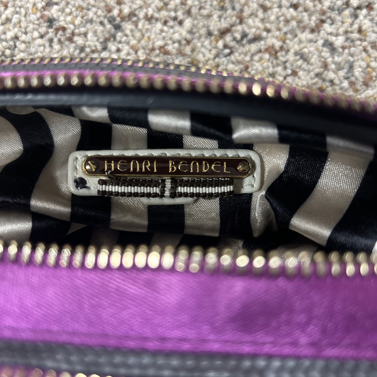 Haut Corps Marron - Marque Henri Bendel - Taille M - Col Roulé - Fabriqué En Italie - Nylon Et élasthanne