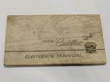 Vintage 1969 Cadillac Owners Manual