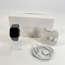 Apple Watch Ultra 3 49mm Natural Titanium LTE w/ Light Blue Alpine Loop