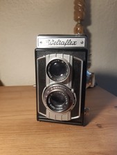 WELTA WELTAFLEX   Kamera    TLR mit Mayer Optik Trioplan  1:3,5/75 VEBUR