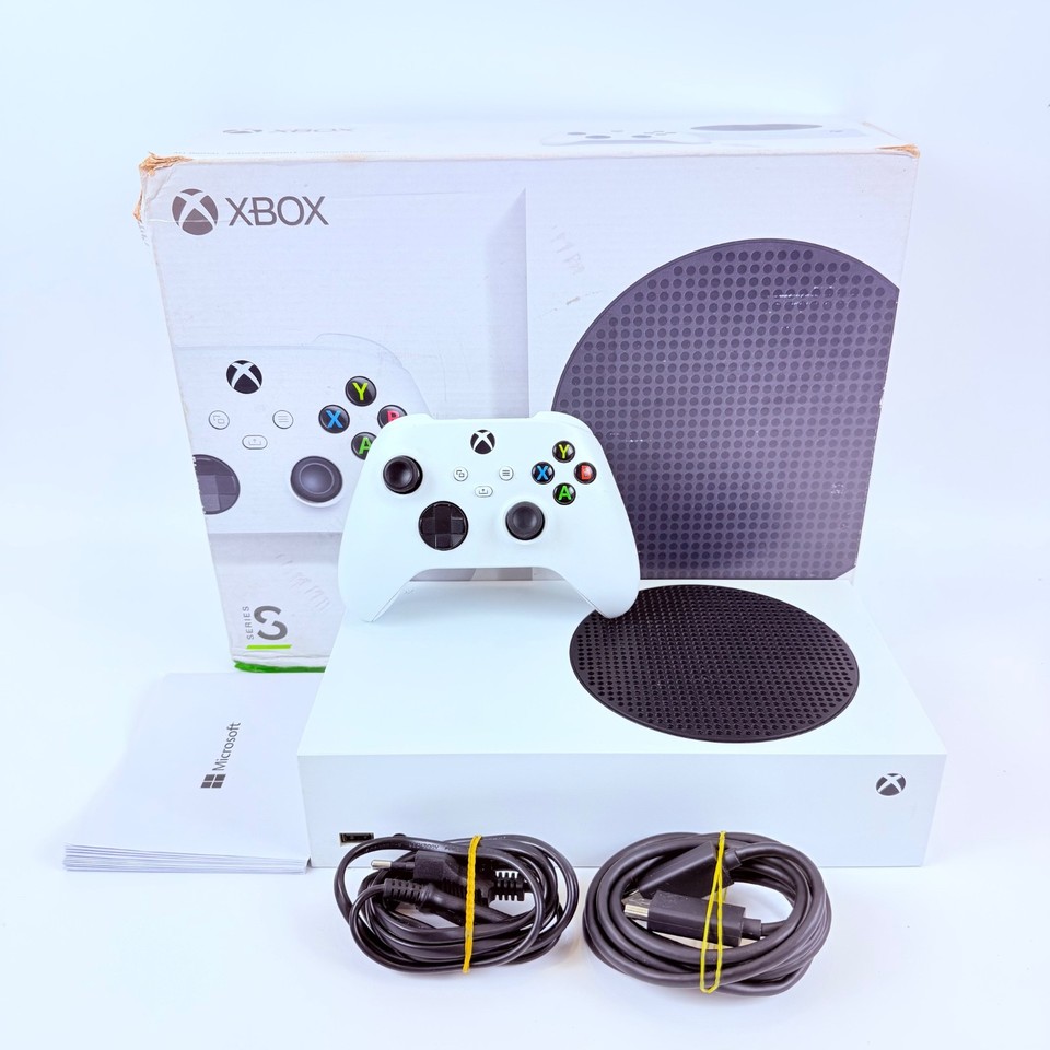 CONSOLE MICROSOFT XBOX SERIES S BIANCA 💎+ SCATOLA COMPLETA OTTIMA - TESTATA 🎁
