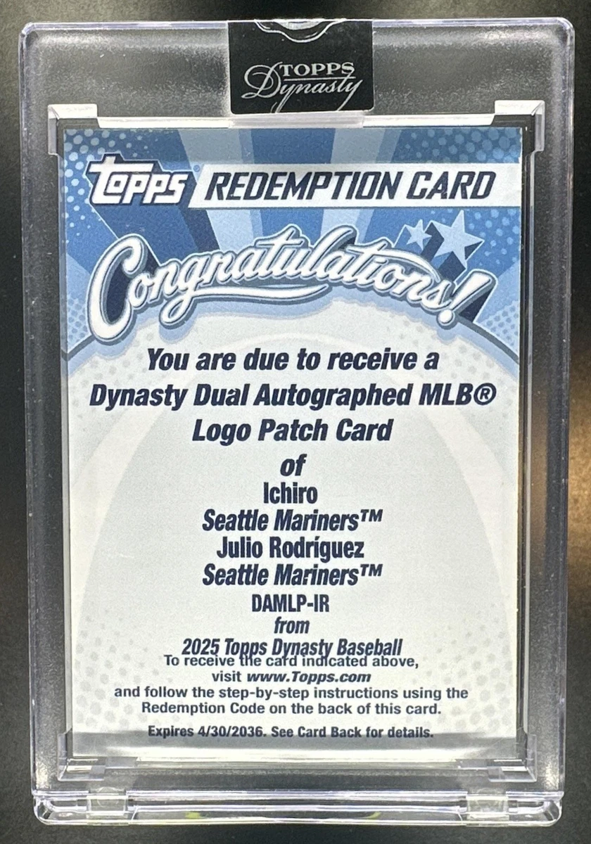 Topps Major Leagues (MLB) Ichiro Suzuki Autographed Baseball