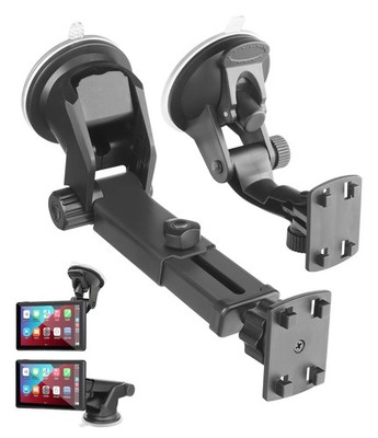 2 Carplay Mount, Carplay Screen Mount for Carpuride,2 Car Play Monitor Stand
