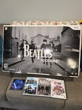 The Beatles: Rock Band - Nintendo Wii Limited Edition Bundle - Complete In Box