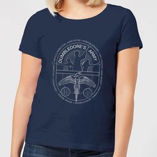 Image of Harry Potter Dumbledore's Army Womens T-Shirt | Official Licensed | Navy